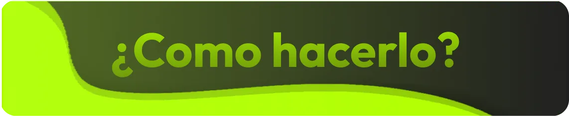 Banner con el título ¿Cómo hacerlo? antes de la sección de Xpanel